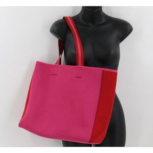 Summersalt Neoprene Beach Bag Pink Scuba Tote